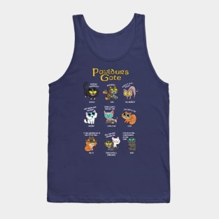 PAWldur's Gate Tank Top